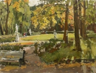 Н.Н.-Репин.-Летний-сад.-Холст-масло-50×65-1990