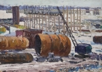 utro-na-strojke.-km.-50h70.-1957-veb