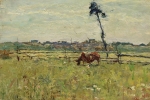 А.П. Ткачев. Этюд. Км. 19,5×29,5, 1949