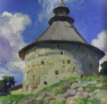 k.k.-konstantinov.-pskov.-pokrovskaja-bashnja.-km.-40h40.-2024