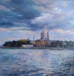 fominov-vladimir-viktorovich-smolnyj-sobor-holst-maslo-90h90-2015g