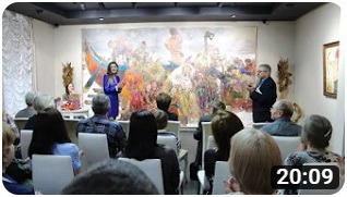 Анна Виноградова. Персональная выставка в Галерее Живописи 20 Века. 2022 год