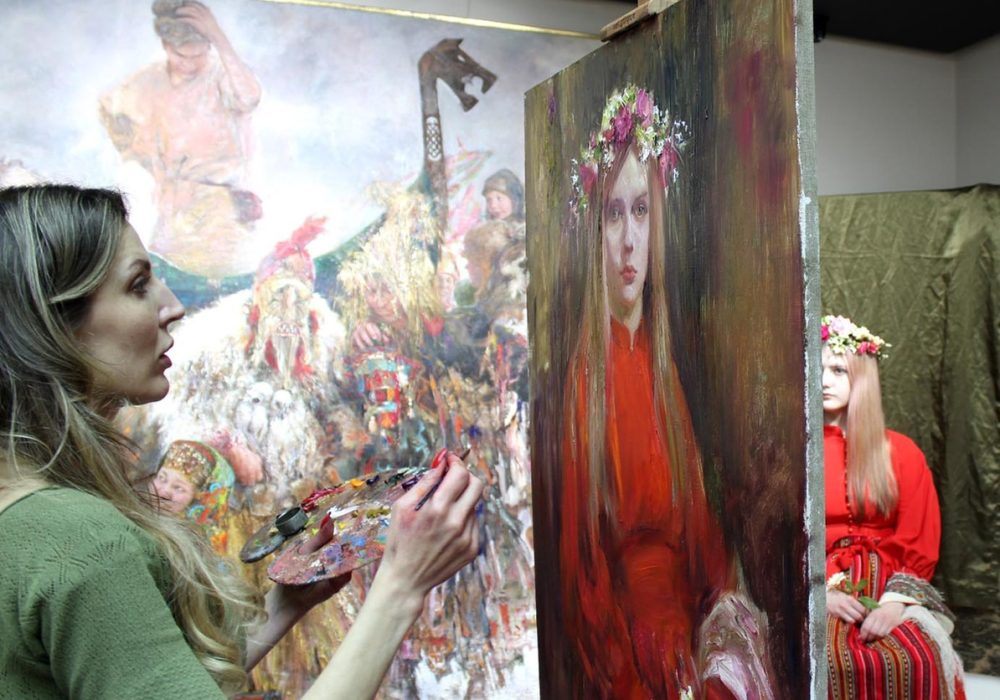 07--07-05-2022-мастер-класс-А.В Мастер-класс Анны Виноградовой. Портрет. 7 мая 2022