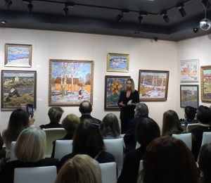 вернисаж выставки латышенко