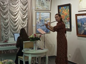 вернисаж выставки ольги кузьминой