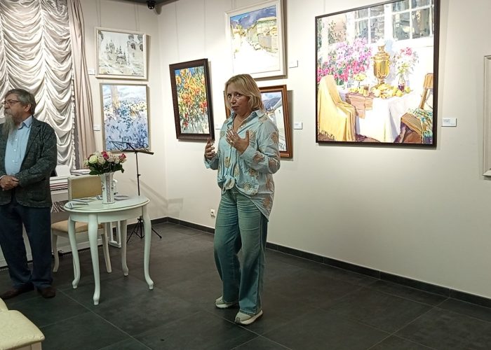 вернисаж выставки ольги кузьминой