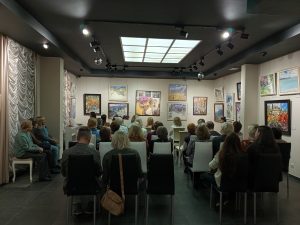 вернисаж выставки ольги кузьминой