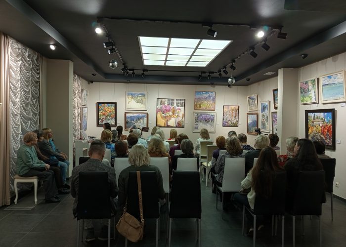 вернисаж выставки ольги кузьминой