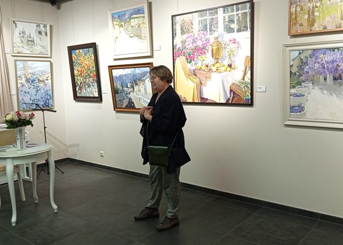 вернисаж выставки ольги кузьминой