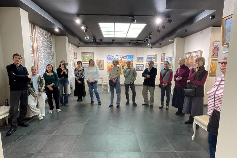 Прошла экскурсия по выставке "Пленэр. От этюда к картине"