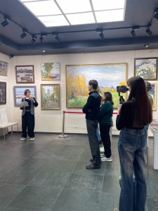 Прошла экскурсия по выставке "Пленэр. От этюда к картине"