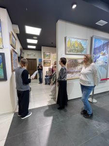 Прошла экскурсия по выставке "Пленэр. От этюда к картине"