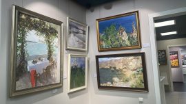 картины на выставке ольги кузьминой