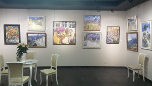 картины на выставке ольги кузьминой