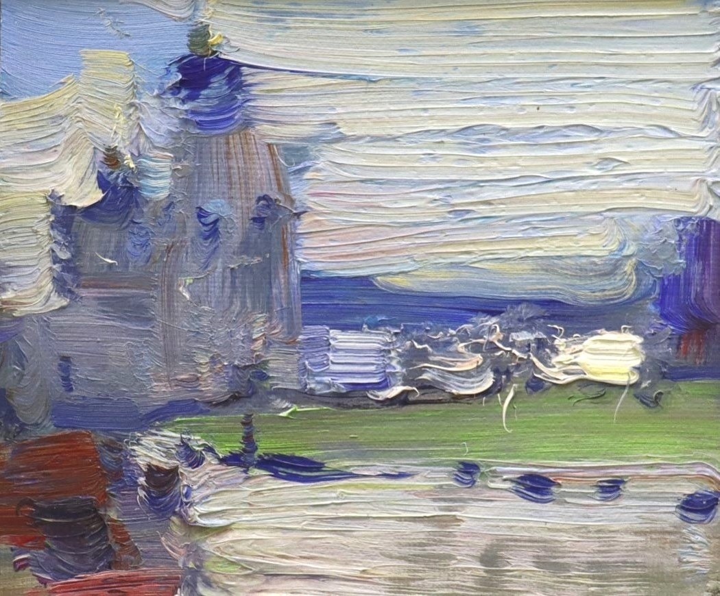 Б.Д. Дугаржапов. Виновка. Хм. 17х21. 2015.