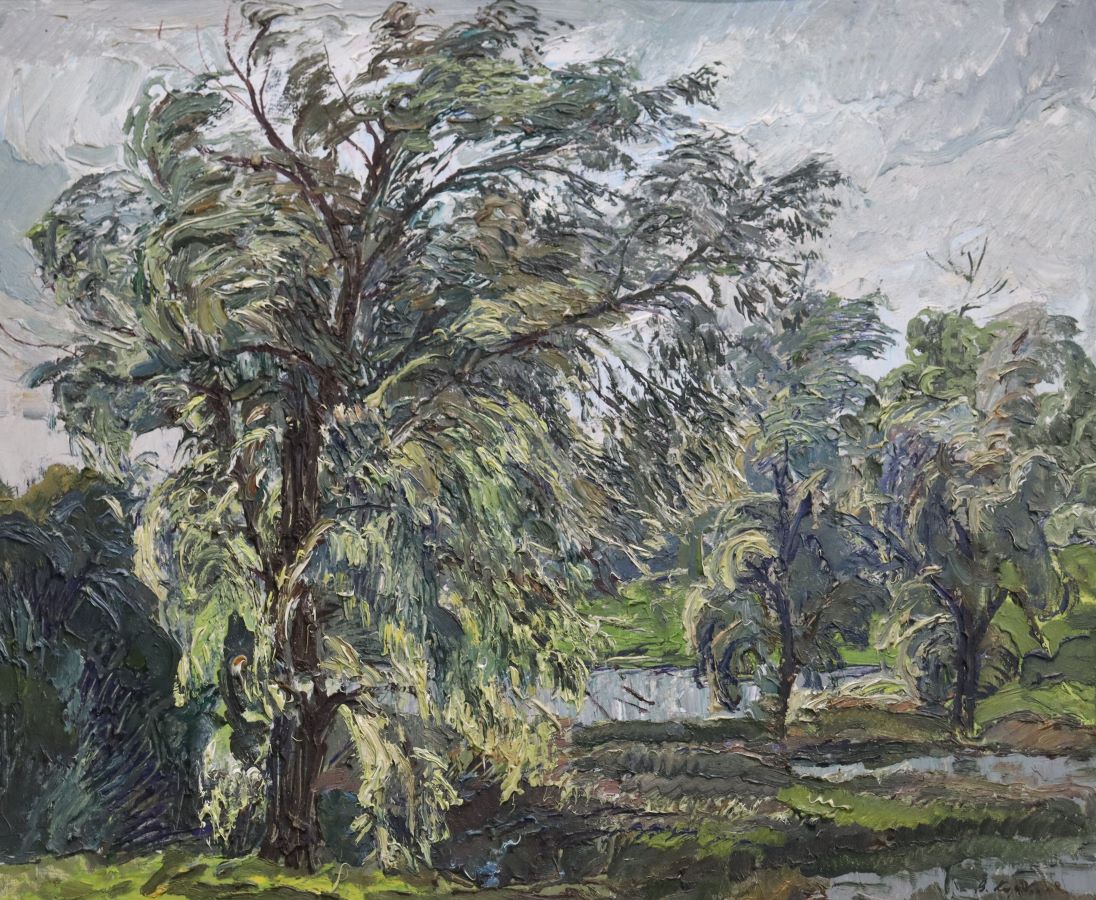 Ивы. Км. 50х60. 1984