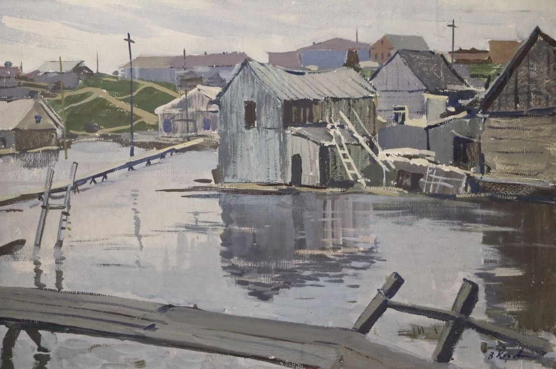 Север. Весна. Км. 57х74