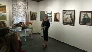 вернисаж выставки дарьи коллеговой