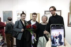 вернисаж выставки дарьи коллеговой
