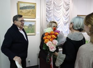 вернисаж выставки дарьи коллеговой