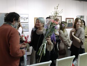 вернисаж выставки дарьи коллеговой