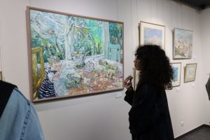 вернисаж выставки дарьи коллеговой