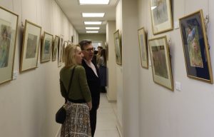 вернисаж выставки дарьи коллеговой