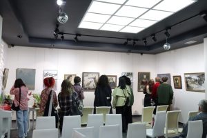 вернисаж выставки дарьи коллеговой