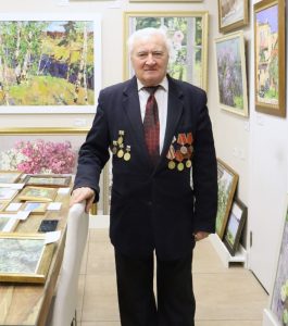 Кириллов Виктор Анастасьевич на выставке Дарьи Коллеговой