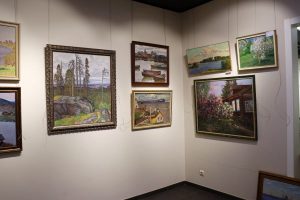 монтаж выставки закаты и рассветы